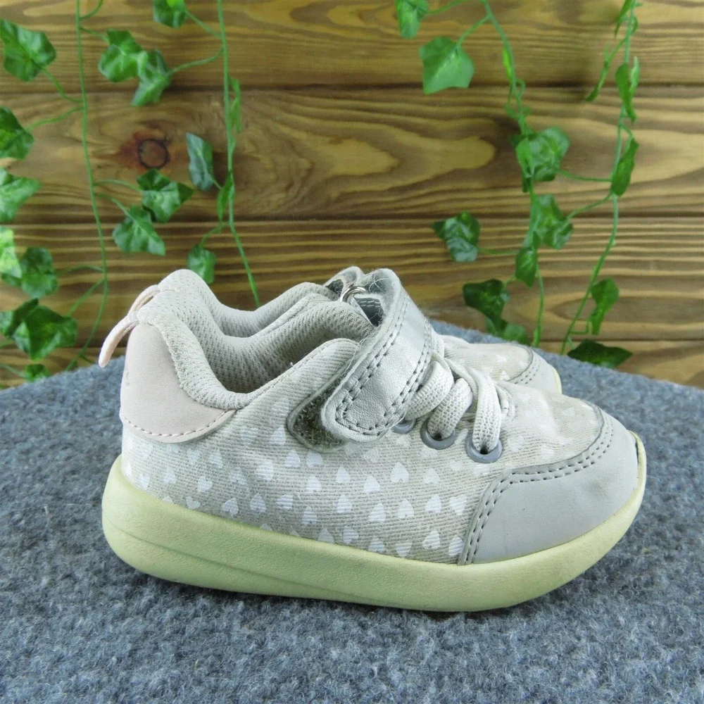 Carters Girls Sneaker Shoes‎ Pink Synthetic Hook & Loop Size T 5 Medium